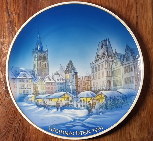 Piatto natale rosenthal - piatto, di