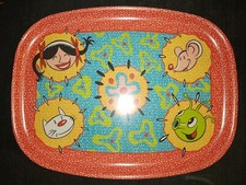 VASSOIO 44x33 cm MELAMINA SERGIO CASCAVILLA PER ALESSI ANNI 90 VINTAGE TRAY