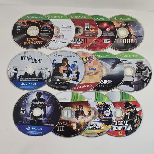 Lotto dischi giochi xbox one - lotto,
