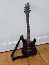 Schecter Hellraiser DLX, serie Diamond, 6 corde, 24 tasti, con custodia morbida