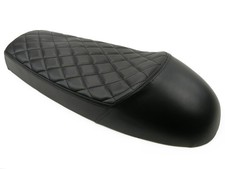 Sedile Moto Gobba Nero Retrò