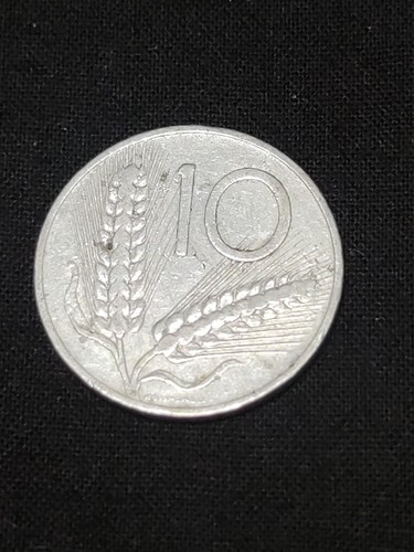 Moneta lire spiga 1954 - 10,