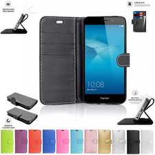 Custodia For Honor 5C portafoglio pieghevole in pelle slot tasca porta carte denaro