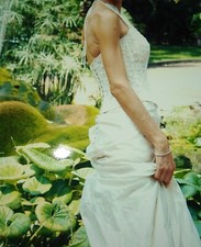 Abito da sposa a sirena tag. 42