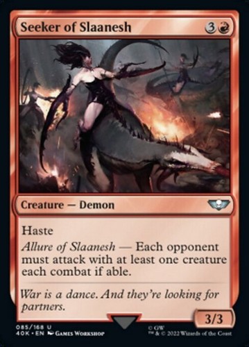 Seeker slaanesh - of, ~