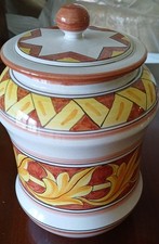 Vaso con Coperchio Deruta cod 762   - L'Antica di Deruta