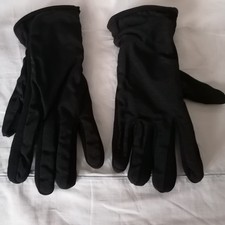 Guanti neri BELFE in tessuto tecnico taglia S/M