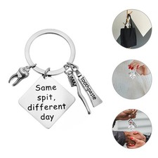  Stesso sputo Portachiavi per