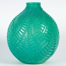 Vase Espalion Verre Vert Jade