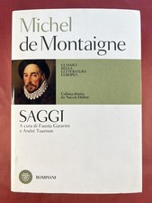MICHEL DE MONTAIGNE SAGGI