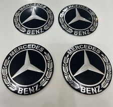 4 Pezzi Coprimozzo Adesivo Mercedes  Tappo Cerchi In Lega 56mm
