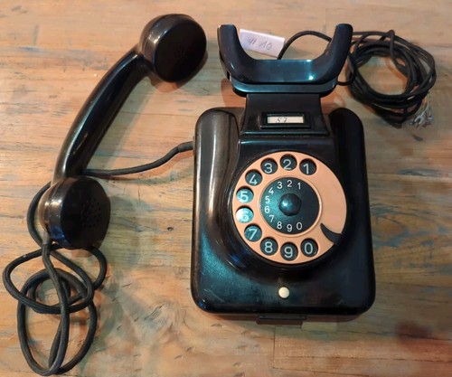Antico telefono parete w49 - antico,
