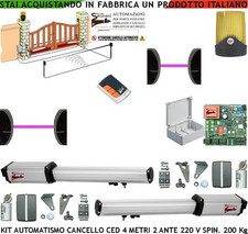 APRICANCELLO 4 MT 2 ANTE KIT