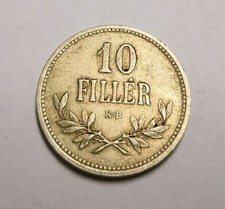 UNGHERIA  10 FILLER  ANNO 1915
