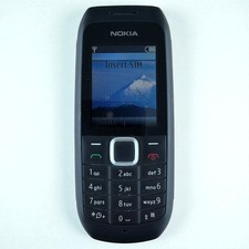 Cellulare Nokia 1616-2 - Nero - Bloccato (Rete Sconosciuta) - Funzionante