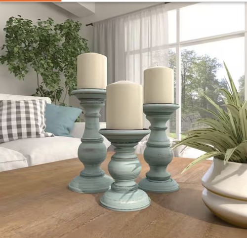 Portacandele colonna stile - a,