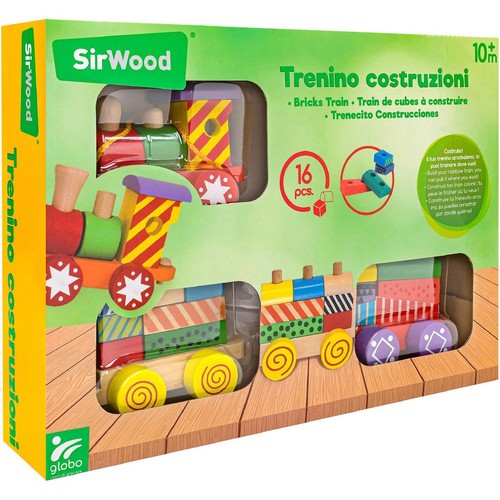 Trenino costruzioni legno - trenino,