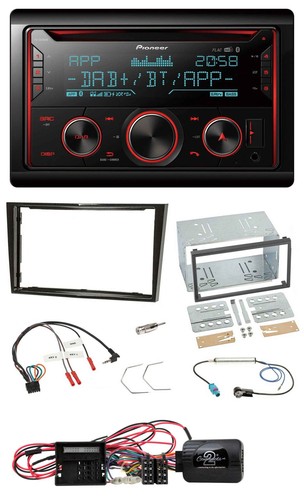 Pioneer 2din dab - dab, volante