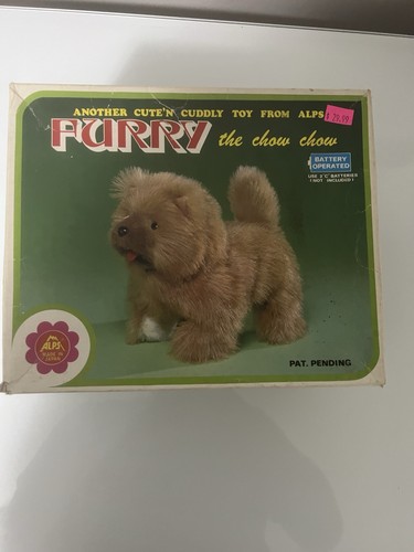 Giocattolo vintage alpi - alpi, furry