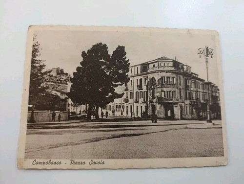 Cartolina campobasso 1955 - cartolina,
