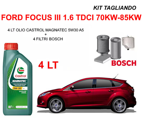 Kit tagliando filtri bosch - tagliando,
