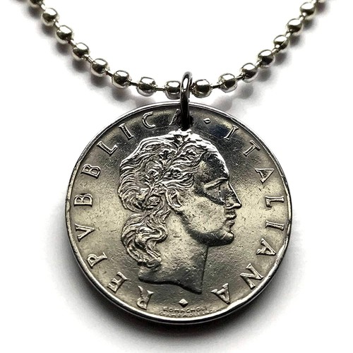 Ciondolo moneta italia lire - 50,