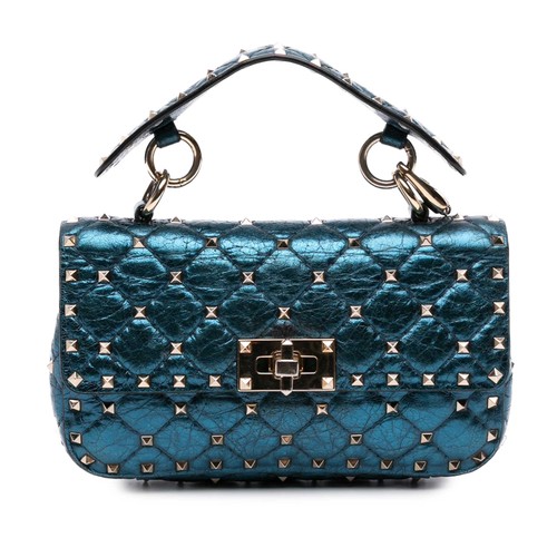 Valentino small metallic - small, cuir