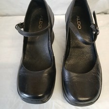 Aldo raro beebop pelle nera - pelle,