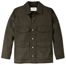 Filson Forestry Cloth Cruiser 20263380 Forest Green Erica Oliva Scuro Peggiorato