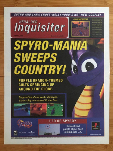 Spyro the dragon ps1 - spyro,