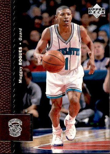 Card nba mugsy bogues 1995 - mugsy,