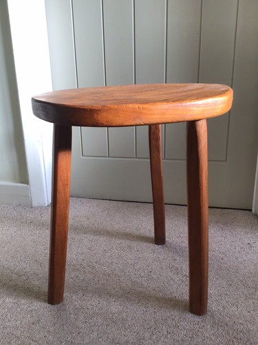 Sgabello treppiede vintage