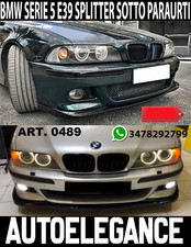 LAMA SOTTO PARAURTI ANTERIORE BMW SERIE 5 E39 M / M-TECH ABS NERO