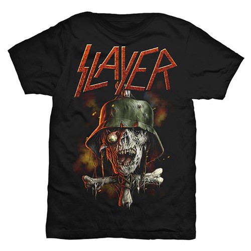 Shirt slayer soldier cross - t-shirt,