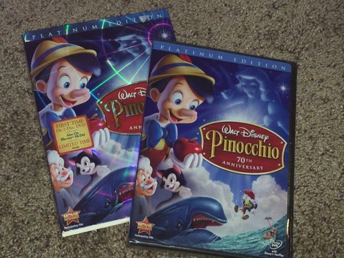 New dvd pinocchio walt - dvd:,