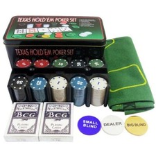 Set Poker 200 Fiches Chips 2
