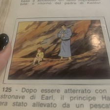 FIGURINA N.125 DALTANIOUS  ALBUM PANINI 1981 ORIGINALE OTTIMA DA RECUPERO