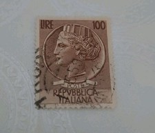 RARE - Stamp of Italy - 100