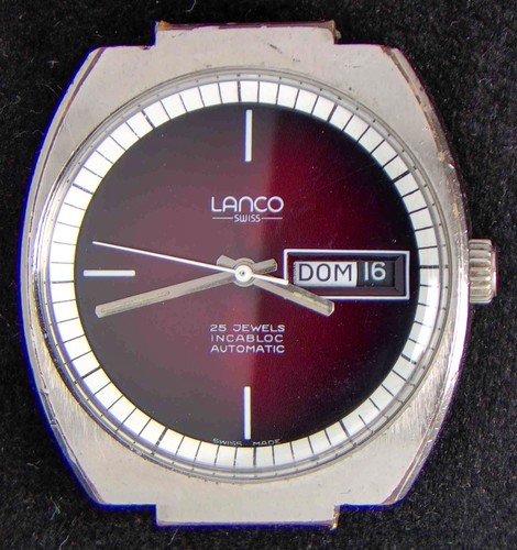 Orologio lanco quadrante vino - orologio,