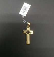 CROCE IN ORO GIALLO 18 kt