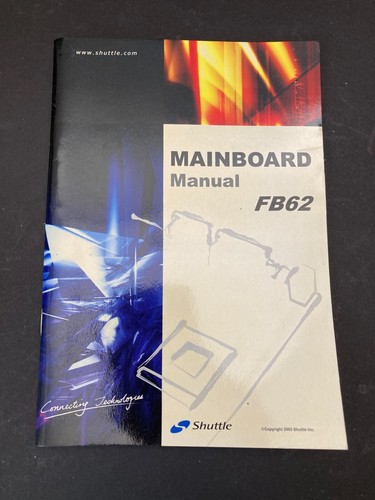 Manuale scheda madre - , shuttle