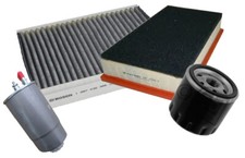 KIT 4 FILTRI TAGLIANDO FIAT BRAVO DAL 2007 STILO 1.9 2.0 D MULTIJET