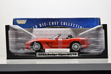 DODGE VIPER RT/10 2003 MOTOR MAX 1/18 NEUVE EN BOITE