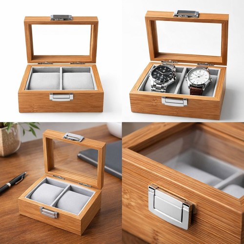 Coffret montres bois - coffret, –