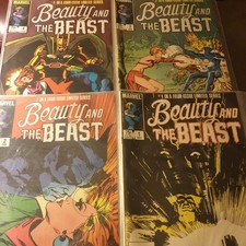 Set Of 4 Beauty And The Beast