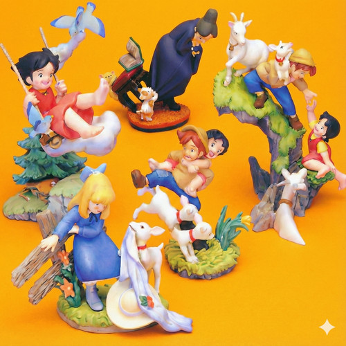 Kaiyodo heidi ragazza - kaiyodo, delle