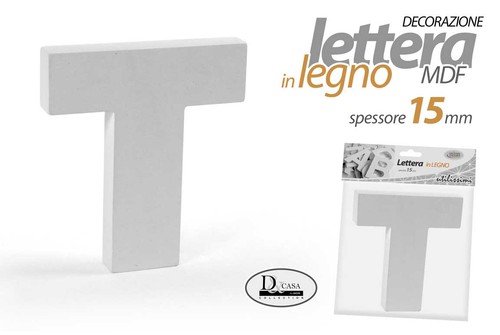 Lettera legno tavolo - t, muro
