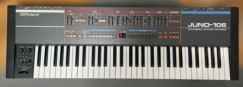 Roland juno 106 sintetizzatore - roland,