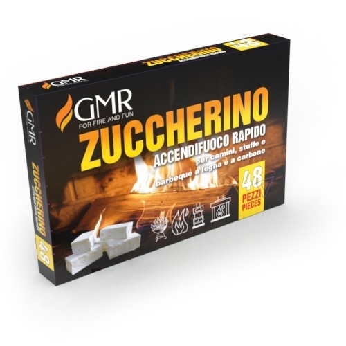 Accendifuoco bianco zuccherino - accendifuoco,
