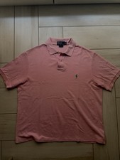 Polo Ralph Lauren rosa vintage  uomo originale in perfette condizioni